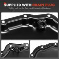 A-premium Lower Engine Oil Pan Sump With Drain Plug Compatible Mercedes-benz C350 2012-2015 C400 C43 Amg C450 Cls400 E300 E350