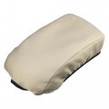 Car Center Console Armrest Cover Protector Neoprene Fabric For Dodge Durango 2011-2023 Brown 