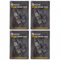 Niche Brake Pad Set For Suzuki Sv650s Katana 600 750 Kawasaki Ninja 650r Z750s Front Organic 4 Pack