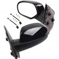 Aintier Driver And Passenger Side Mirror With Turn Signal Heated Manual Fold Memory Compatible 2007-2013 For Chevy Gmc