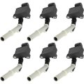 Fits 2012-2016 For Mercedes-benz E350 5l V6 2012-2015 Ml350 3 Ignition Coil Packs 4 Pins Uf806 6