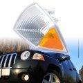 Astra Depot 1pc Left Driver Lh Corner Side Marker Turn Signal Light Parking Lamp Compatible With 2007-2010 Jeep Compass