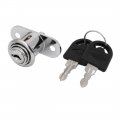 Uxcell Metal Drawer Cabinet Door Security Deadbolt Key Lock Latch W 2 Keys