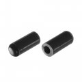 X Autohaux 10 Pcs 5mm 0 2 Silicone Hose Cap Intake Vacuum Tube End Plug For Car Black