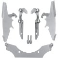 Trigger Lock Mounting Kit Polished Batwing Fairing For 02-03 Honda Vt750cda Model 2321-0059 No Tool Windshield Hardware 
