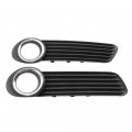 Secosautopartsa New 2pcs Fog Light Trim Set Compatible With Toyota Avalon Xl Left And Right Black 2009-2010 5203007020