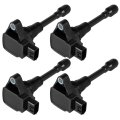 Set Of 4 Ignition Coil Packs 3 Pins Fits For Infiniti Qx80 5 6l 2014-2019 Pack Replaces Uf677 