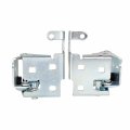 2 Pcs Silver Lower Door Hinge Front Driver And Passenger Side Replacement For 2007-2014 Avalanche Silverado Tahoe Sierra Yukon 
