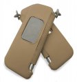 Autoguru Sunvisors Cover Pvc Synthetic Leather Made For Toyota Corolla 2002-2008 Beige Tan 