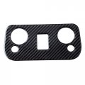 Teamwill Car Carbon Fiber Roof Reading Lamp Light Sticker Trim For Ford Mustang 2015-2020 