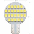 Grv 20x T10 Led Light Bulb 921 194 192 C921 24-2835 Smd Super Bright Lamp Dc 12v 2 Watt For Vehicle Boat Ceiling Dome Interior