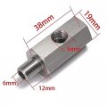 N C 1 8 Inch Npt Oil Pressure Sensor Tee To Adapter Turbo Supply Feed Line Gauge Stainless Steel