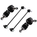 4pc Front And Rear Sway Bar End Link K80235 K80867 For 2004 To 2009 Mazda 3 2006 2014 5 Adjustable Suspension Kit 