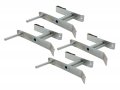 Mytee Products 4 Pack Strap Winder For 2 3 S Flatbed Trailer Steel Zinc Plated Cargo Tie Down Winch Ratchet Strap Roller 