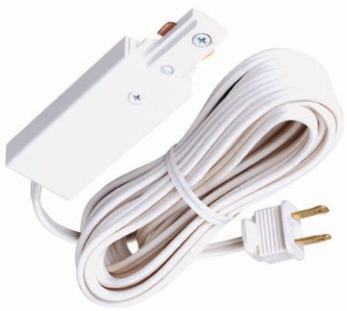 Juno Lighting R122wh 3-wire Cord And Plug Connector White