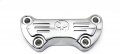 Chrome Special Skull 1 In 25mm Handlebar Riser Clamp For H D Sportster 883 Dyna Super Glide 