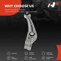 A-premium Front Right Forward Lower Control Arm With Bushing Compatible Audi A4 Quattro Q5 09-12 A5 10-12 Quattro 08-12 A6 A7