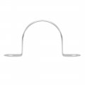 Uxcell 42mm 1 65 Rigid Pipe Strap 2 Holes Tube Straps 201 Stainless Steel Tension Clip Clamp 25pcs