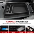 Center Console Organizer For 2024 2025 2026 Hyundai Sonata Accessories Car Armrest Storage Box Middle Tray Container With