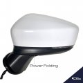 Spieg Driver Side Mirror Replacement For Mazda 3 2017-2018 Heated Turn Signal Light Power Folding Blind Spot Monitoring Ptm