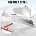 X Autohaux Car Rear Exterior Trunk Streamer Cover Trim Chrome Plated Abs Hatch Handle Decoration Protector Guard Plate For
