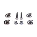 Alignment Camber Bolt Set For Chevy Silverado 3500 2001 2006 Manual Adjustment Silver 1 5 Degrees Range Standard Replacement