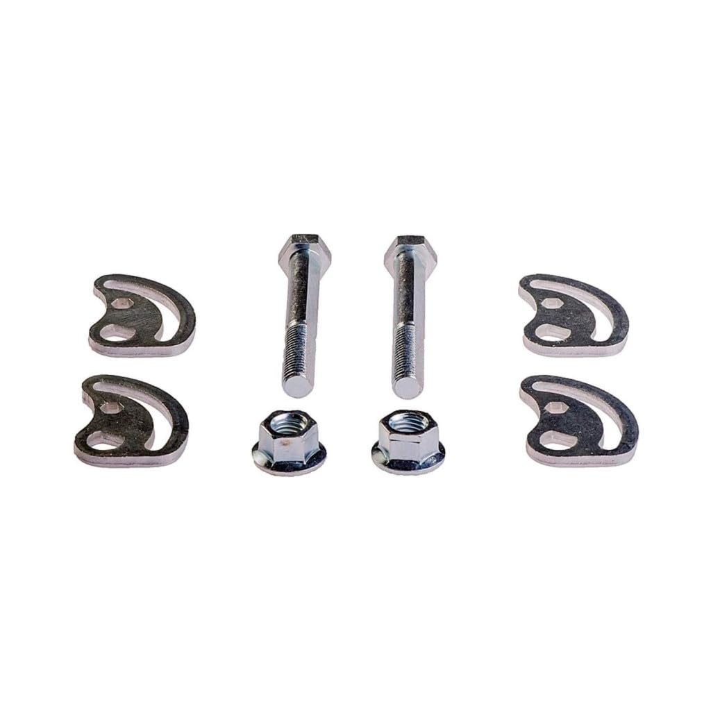 Alignment Camber Bolt Set For Chevy Silverado 3500 2001 2006 Manual Adjustment Silver 1 5 Degrees Range Standard Replacement