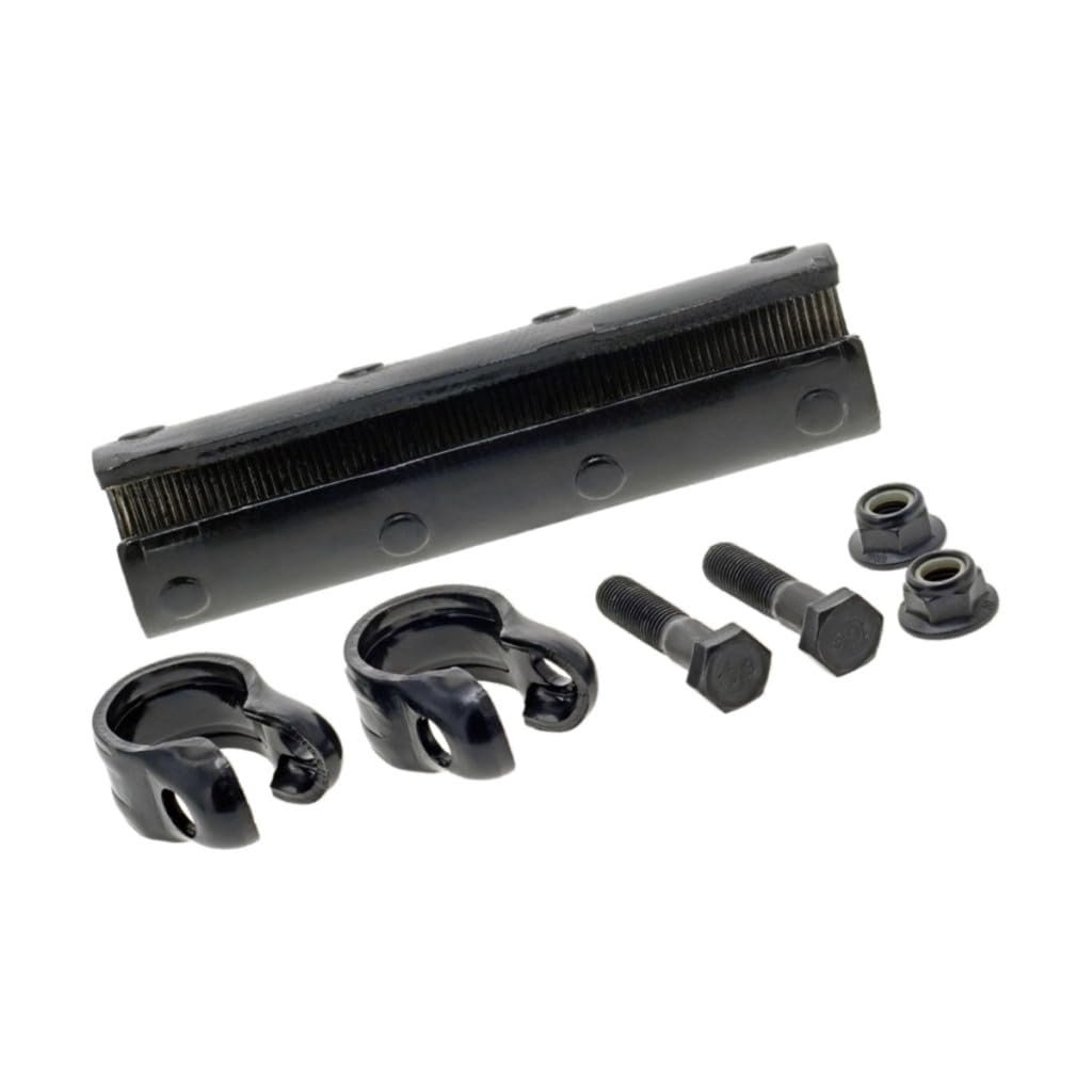 Tie Rod End Adjusting Sleeve For 1999 2004 Ford F-350 Super Duty Steel Black Medium Thread Female Ends Counterclockwise Left
