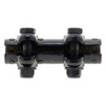 Tie Rod End Adjusting Sleeve For 1999 2004 Ford F-350 Super Duty Steel Black Medium Thread Female Ends Counterclockwise Left