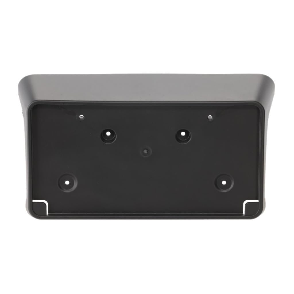 Front License Plate Bracket For Gmc Acadia 2007 2008 2009 2010 2011 2012 Replacement Gm1068132 25851340 Black Plastic Standard