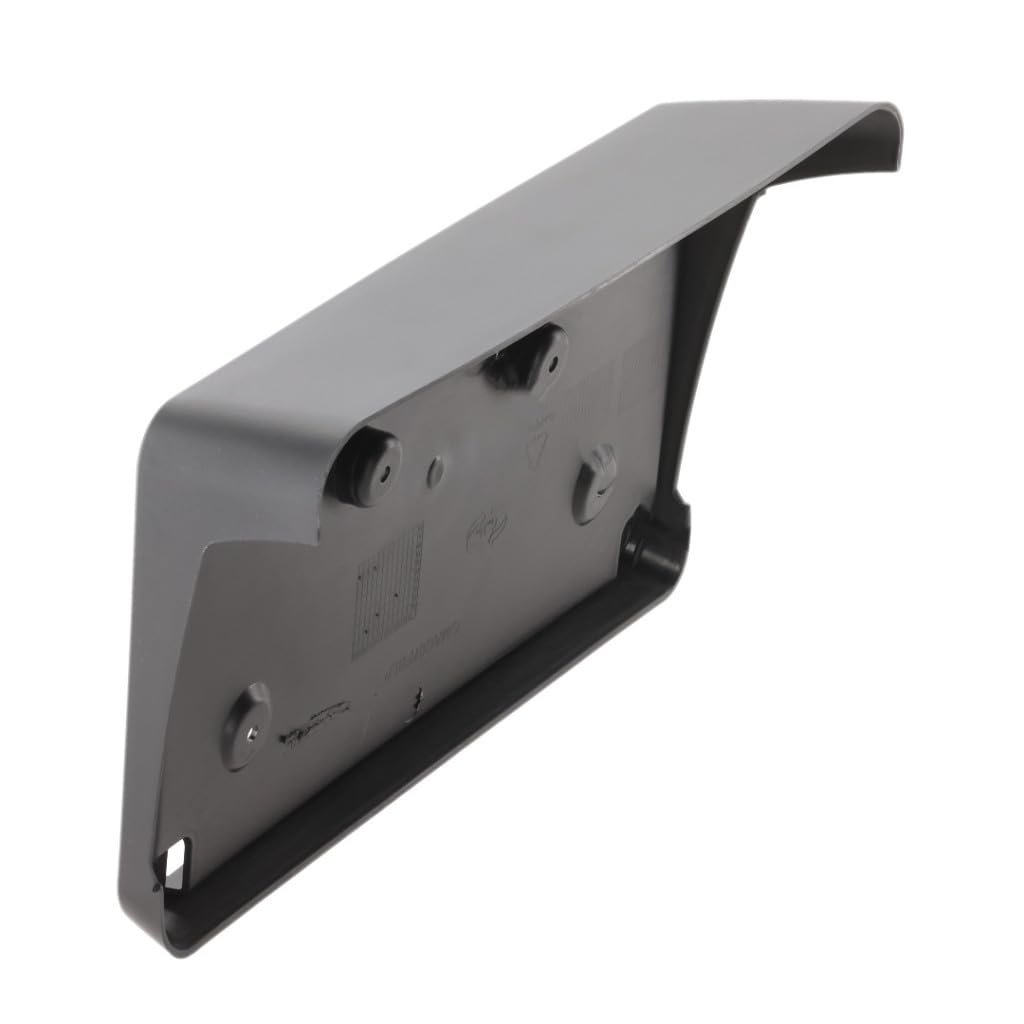 Front License Plate Bracket For Gmc Acadia 2007 2008 2009 2010 2011 2012 Replacement Gm1068132 25851340 Black Plastic Standard