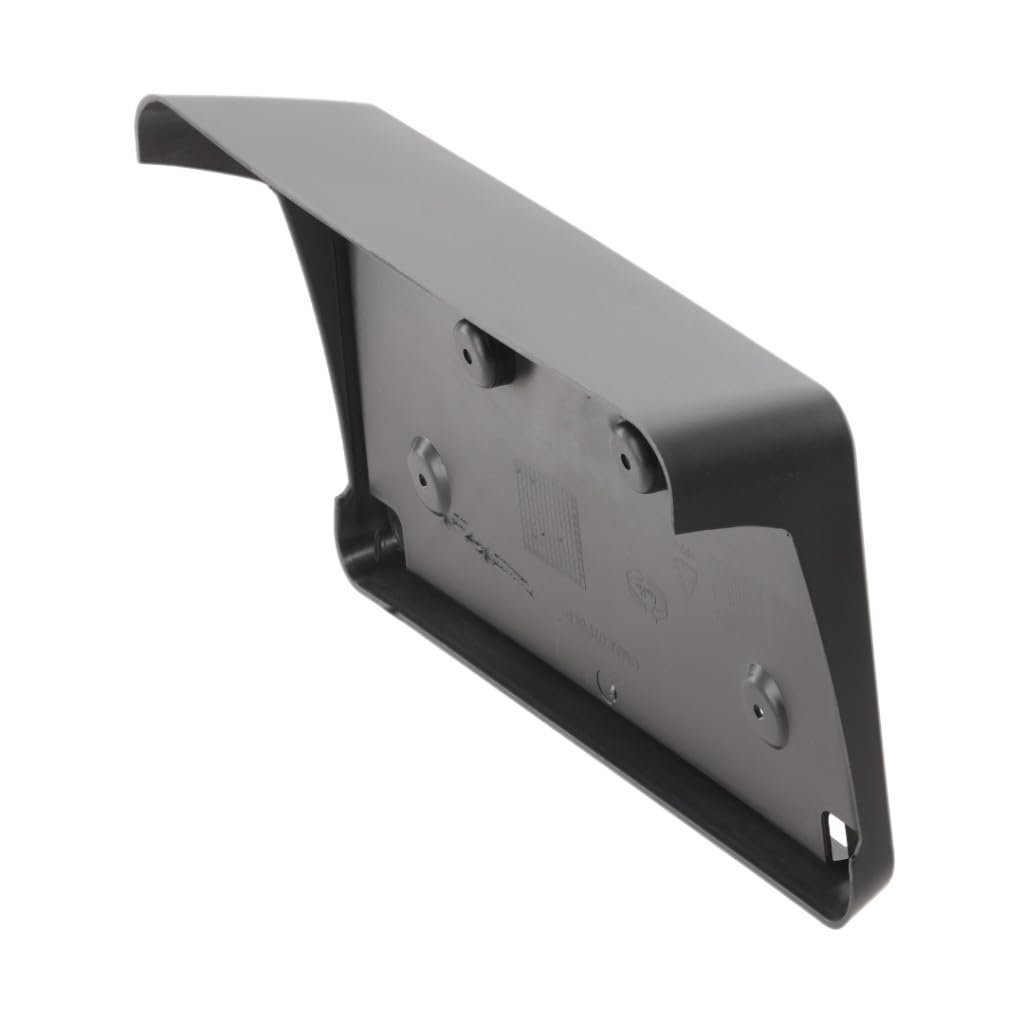 Front License Plate Bracket For Gmc Acadia 2007 2008 2009 2010 2011 2012 Replacement Gm1068132 25851340 Black Plastic Standard
