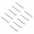 Uxcell 1 4-20 X 3 Hex Bolts 304 Stainless Steel Hexagon Screw Bolt 10pcs