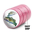 Largemouth Bass Fishing 8 Valve Stem Caps For Tire Rim Wheel Aluminum Pink