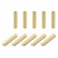 Uxcell M2 5x20mm Female-female Hex Brass Pcb Motherboard Spacer Standoff For Fpv Drone Quadcopter Computer Circuit Board 20pcs