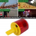 Emergency Light Solar Beacon Strobe Led Waterproof Warning Flash Alarm Lamp Road Red For Car Lights