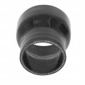 X Autohaux 2 25 To 3 Id Car Universal Black High Performance Silicone Reducer Hose Coupler Intercooler Tube