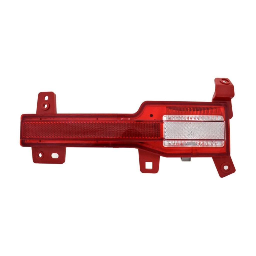 Back Up Light Passenger Side For Hyundai Santa Cruz 2022 2023 2024 Red And Clear Lens Rear Bumper Cover With Bulbs Hy1185129