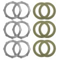 Caltric Clutch Friction And Steel Plates Kit Compatible With Honda Rincon 680 Trx680fa 2008 2023