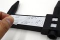 Wheel Stud Bolt Pattern Measuring Tool Pcd Ruler For 4 5 6 And 8 Lug Wheels Inch Metric Dimensions High Grade Plastic