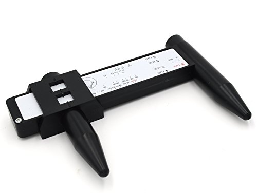 Wheel Stud Bolt Pattern Measuring Tool Pcd Ruler For 4 5 6 And 8 Lug Wheels Inch Metric Dimensions High Grade Plastic