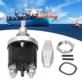 1500a 48v Battery Isolator Disconnect Switch Power Cut Off Abs Aluminium Alloy Kill For Marine Boat Car Motorcycle