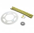 2005-2014 Fits Yamaha Tt-r230 230 Yellow O Ring Chain Sprocket Silver 13 52 112l