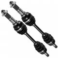 Caltric Front Left And Right Cv Joint Axles Compatible With Yamaha Kodiak 400 Yfm400fw 4wd 1993-1998