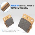 Semi-metallic-pro Front Brake Pads Rear Shoes For Honda Foreman 500 2012-2013 Oem 06435-hp7-a01 06430-hn2-000 06430-mcl-700