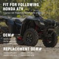 Semi-metallic-pro Front Brake Pads Rear Shoes For Honda Foreman 500 2012-2013 Oem 06435-hp7-a01 06430-hn2-000 06430-mcl-700