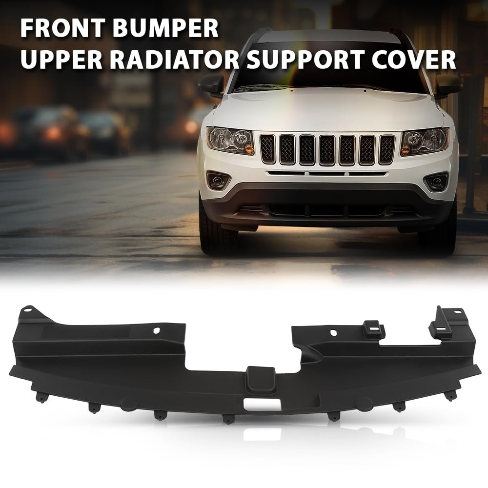 Front Bumper Upper Radiator Support Cover For Jeep Compass 2011-2017 68109867aa Ch1087123