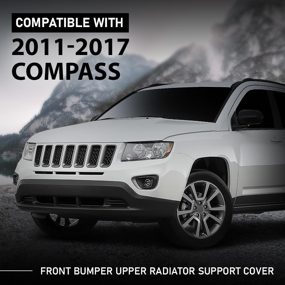 Front Bumper Upper Radiator Support Cover For Jeep Compass 2011-2017 68109867aa Ch1087123