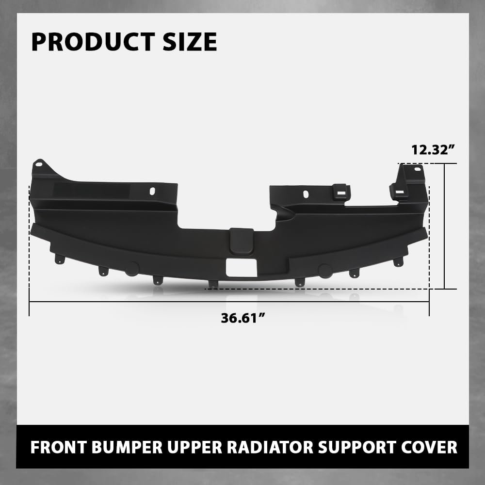 Front Bumper Upper Radiator Support Cover For Jeep Compass 2011-2017 68109867aa Ch1087123