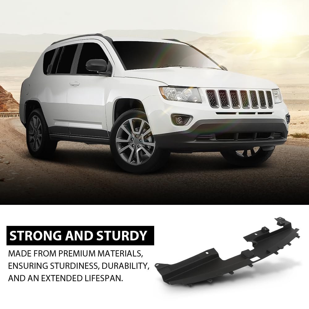 Front Bumper Upper Radiator Support Cover For Jeep Compass 2011-2017 68109867aa Ch1087123